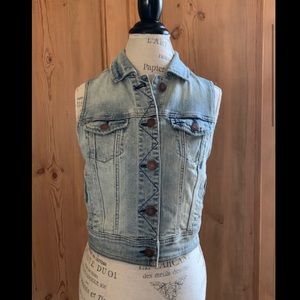 American Eagle denim vest